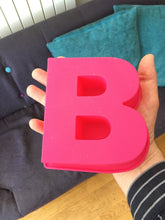 Load image into Gallery viewer, Etsy Giant Pink Letters Molds A - Z (All 26 Letters Set) also available as single or pack of 2 - perfect for resins!