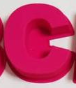 Load image into Gallery viewer, Etsy Mini Pink Letters Molds A - Z (All 26 Letters Set) also available as single or pack of 2 - perfect for resins!