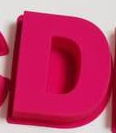 Load image into Gallery viewer, Giant Pink Letters Molds A - Z (All 26 Letters Set) also available as single or pack of 2 - perfect for resins!