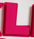 Load image into Gallery viewer, Giant Pink Letters Molds A - Z (All 26 Letters Set) also available as single or pack of 2 - perfect for resins!