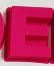Load image into Gallery viewer, Indonesia Cetakan Huruf Raksasa Pink A - Z (Semua 26 Huruf Set) juga tersedia sebagai tunggal atau paket 2 - cocok untuk resin!

