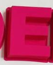 Load image into Gallery viewer, Etsy Mini Pink Letters Molds A - Z  (All 26 Letters Set) also available as single or pack of 2 - perfect for resins!
