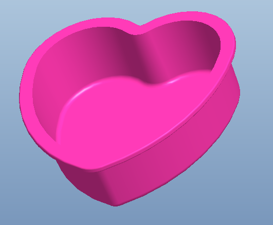 Pink Heart Mold