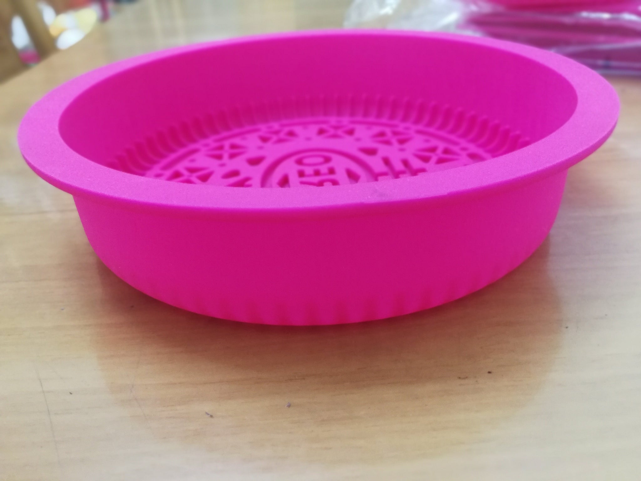Giant Pink Cookie Mold - Giant Biscuit Silicone For Craft Art and